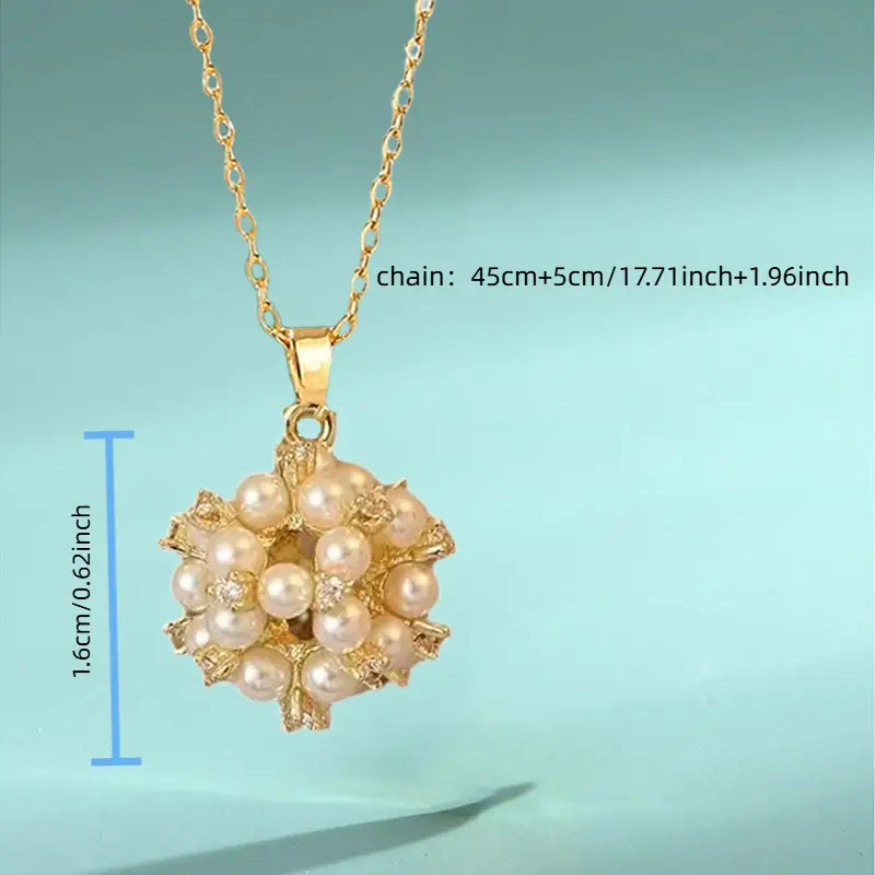 elegant simulated pearl jewelry set – necklace & pendant earrings for women | anniversary, wedding, birthday & valentine’s day gift elegant simulated pearl jewelry set – necklace & pendant earrings for women | anniversary, wedding, birthday & valentine’s day gift