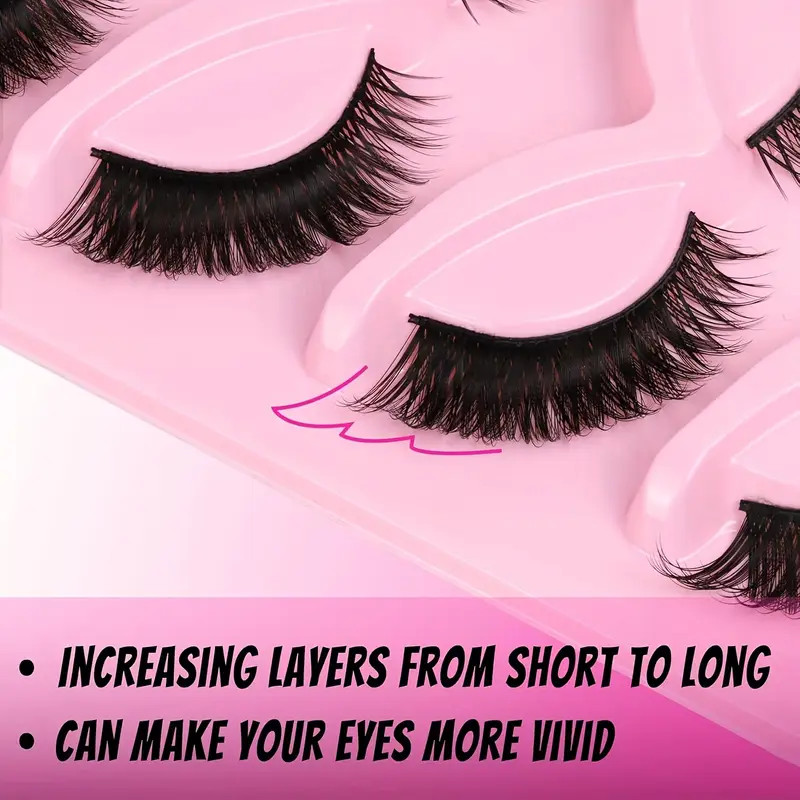 10pcs long cat eye lashes – wispy, thick & dramatic false eyelash set | self adhesive d curl lashes for women | reusable holiday gift lash kit 10pcs long cat eye lashes – wispy, thick & dramatic false eyelash set | self adhesive d curl lashes for women | reusable holiday gift lash kit
