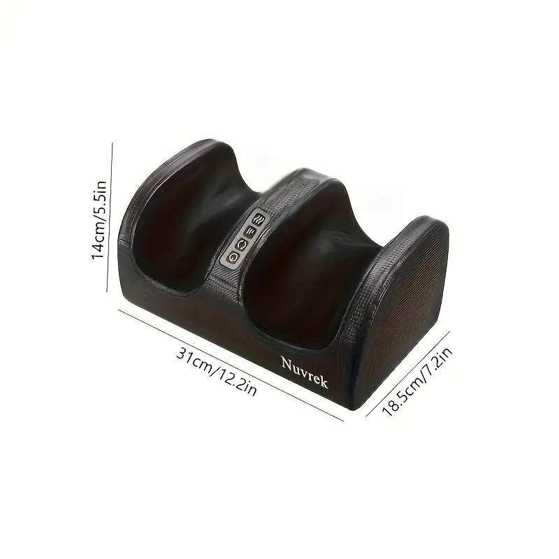 nuvrek foot massager with heat & compression – circulation and relaxation machine for home spa | ergonomic design, easy to clean, premium materials | ideal gift for father’s day, mother’s day & wellness enthusiasts nuvrek foot massager with heat & compression – circulation and relaxation machine for home spa | ergonomic design, easy to clean, premium materials | ideal gift for father’s day, mother’s day & wellness enthusiasts